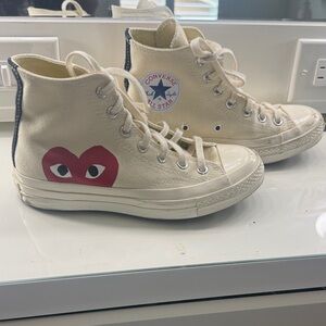 CdG PLAY x Converse Men's Chuck Taylor All Star High-Top Sneakers